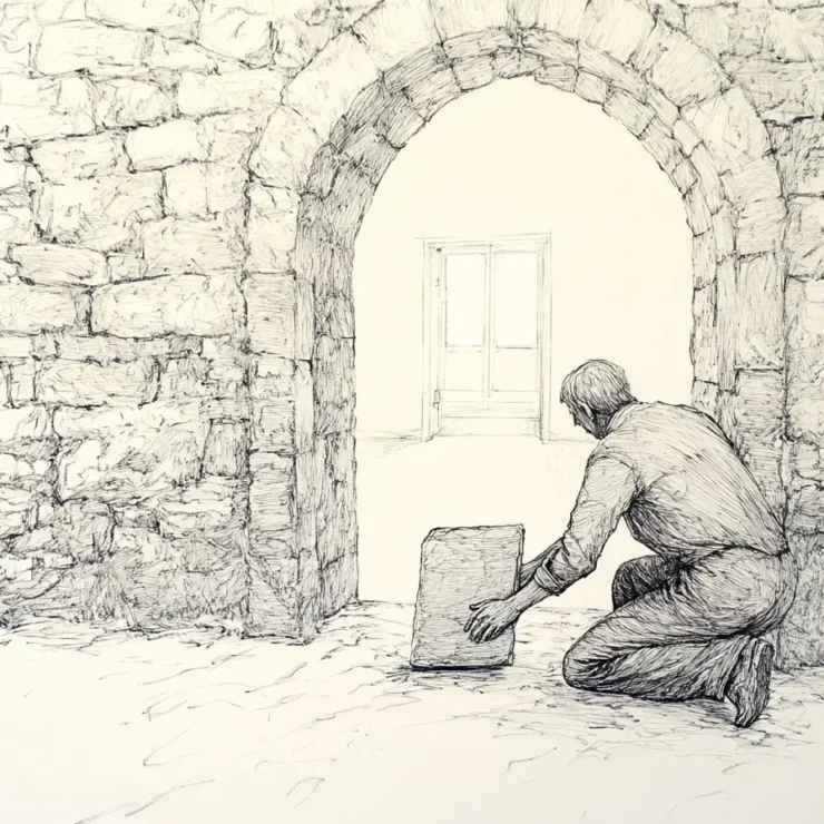Property renovation illustrating the preliminary assessment required before real estate tokenization.